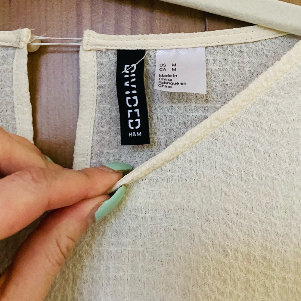 Perfect summer white dress size S 💖 - Picture 4 of 5